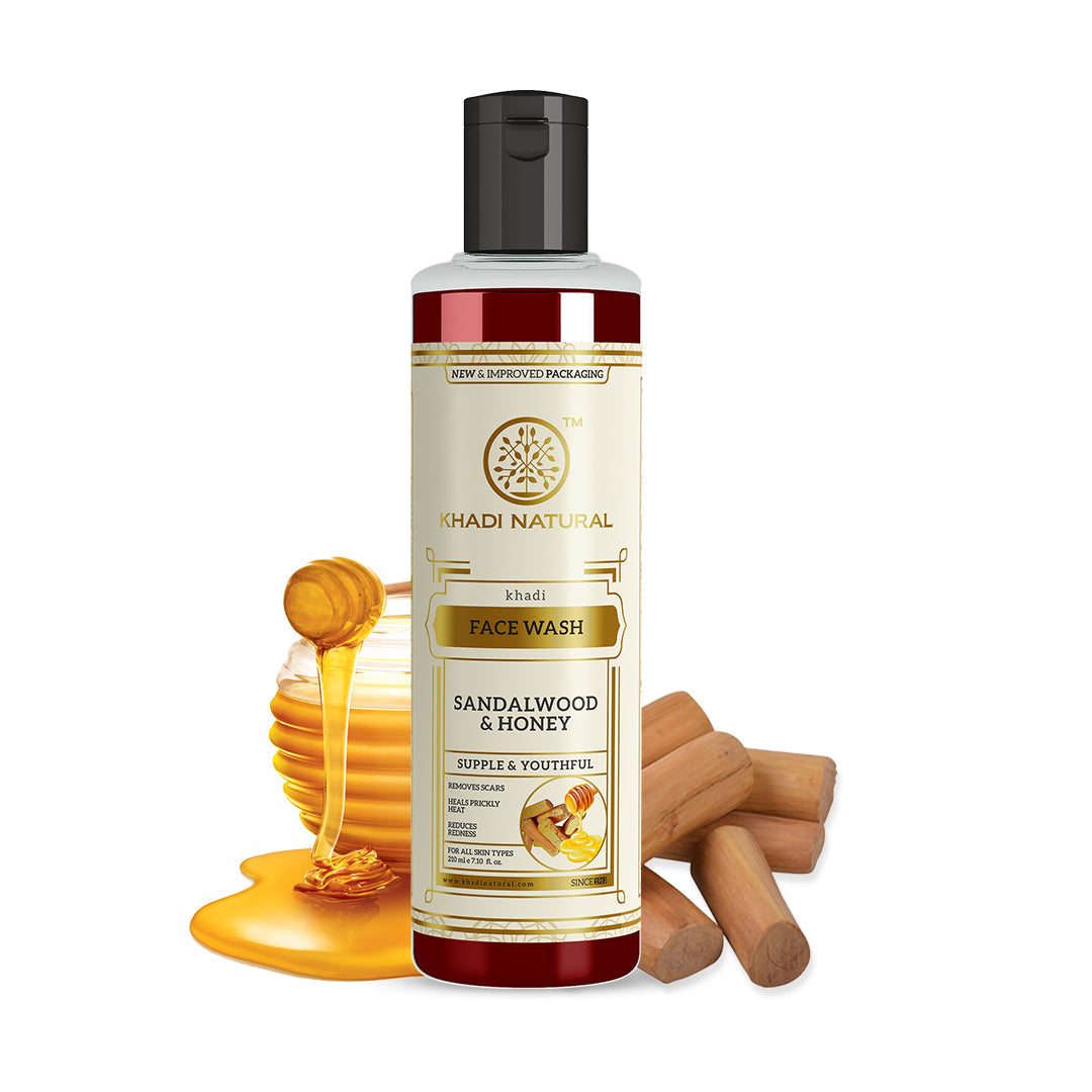 Khadi Natural Sandalwood Honey Face Wash Buy Ayurvedic