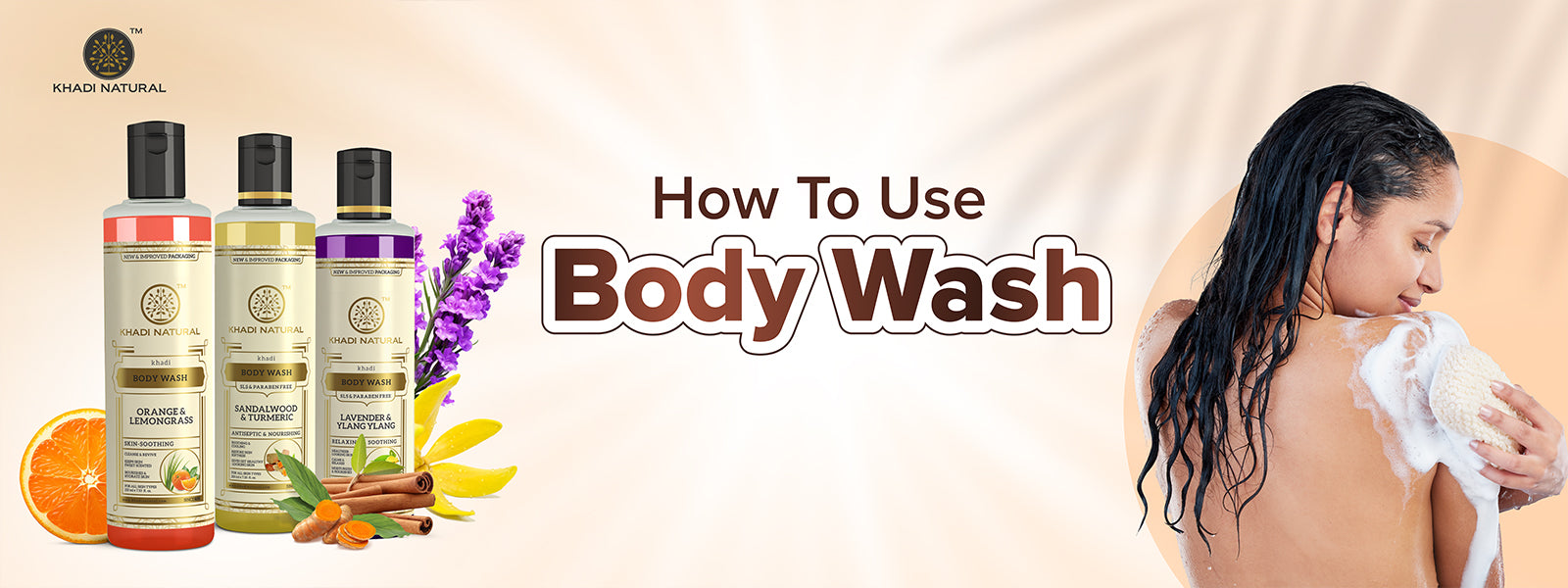 How to use body wash