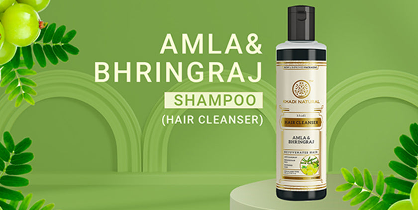 Khadi Natural Amla & Bhringraj Hair Cleanser - 210 ml
