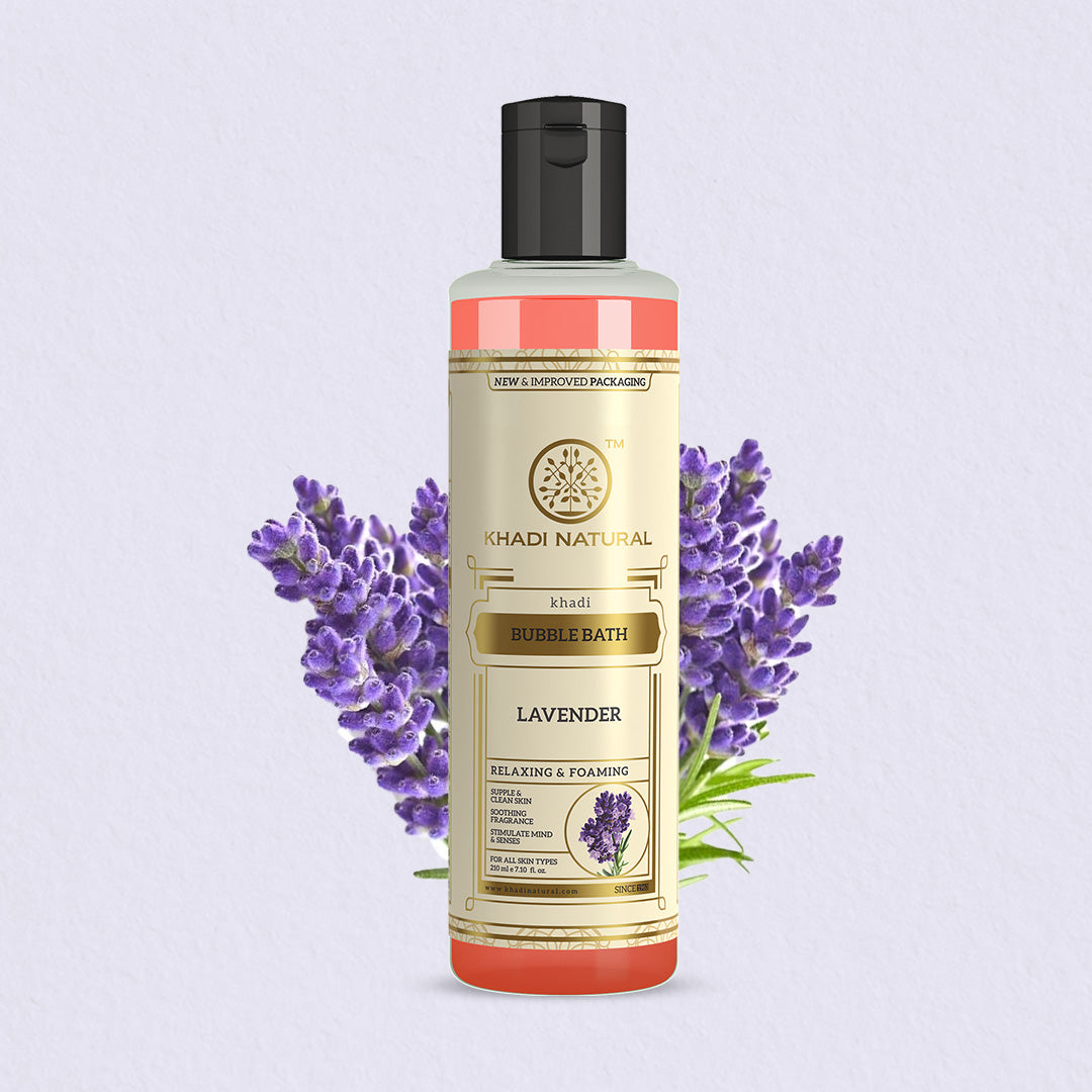 KHADI NATURAL Levander Bubble Bath - 210 ml (BUY2GET2)