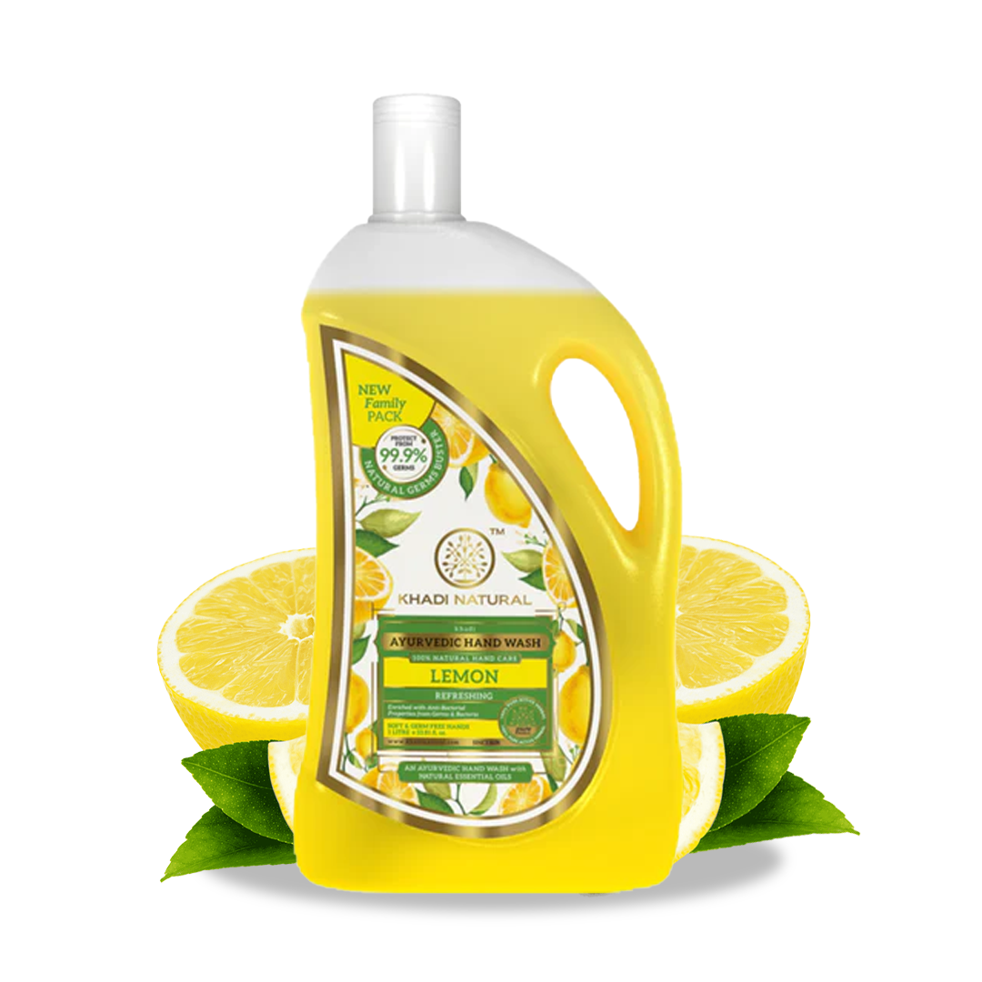 Refreshing Lemon Hand Wash- 1 Ltr (BUY1GET1)