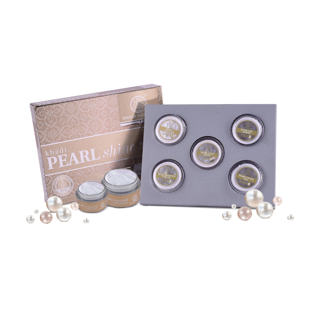 Khadi Natural Pearl Shine Mini Facial Kit (BUY2GET2)