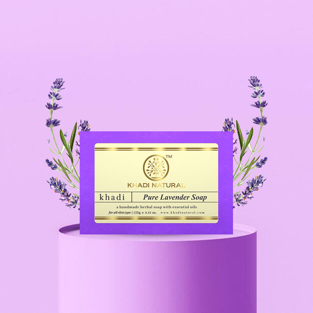 KHADI NATURAL PURE LAVENDER SOAP 125 g