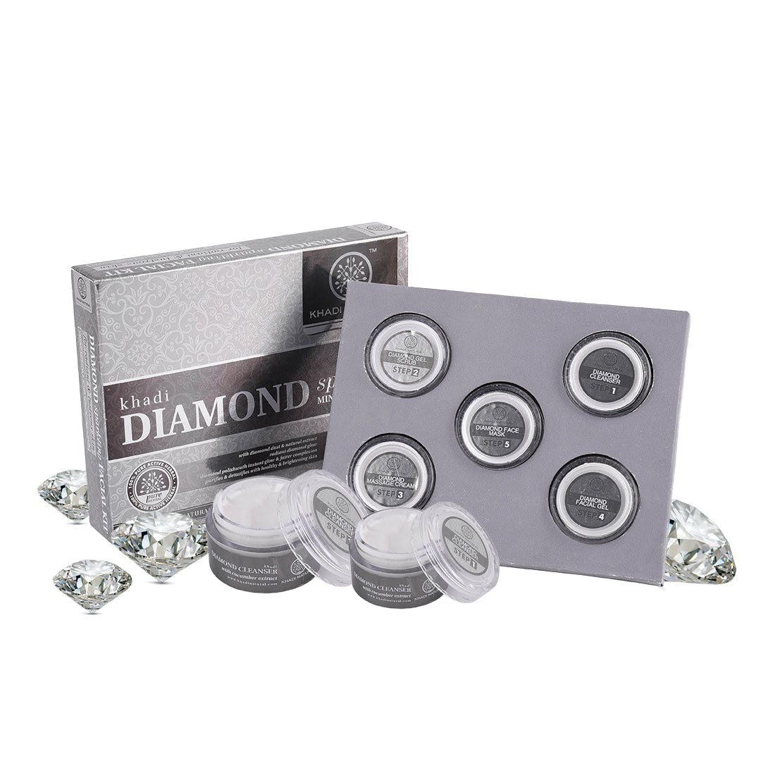 Khadi Natural Diamond Sparkling Mini Facial Kit (BUY2GET2)