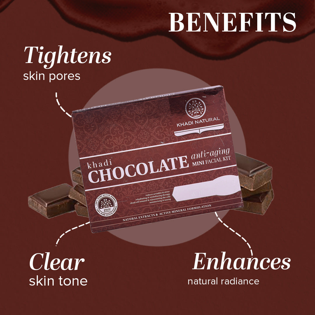 Khadi Natural Chocolate Mini Facial Kit (BUY2GET2)