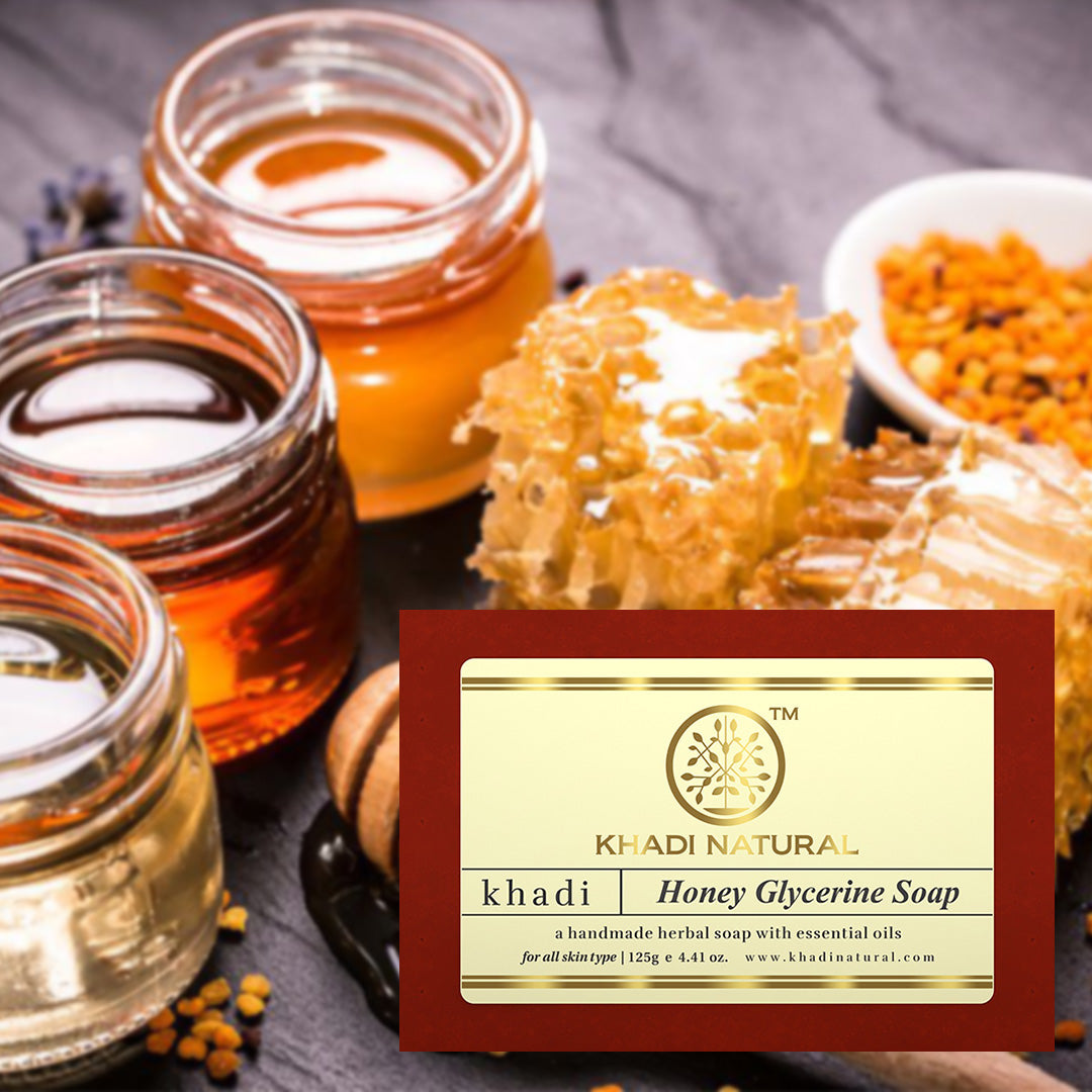 Khadi Natural Honey Glycerine Soap 125 g