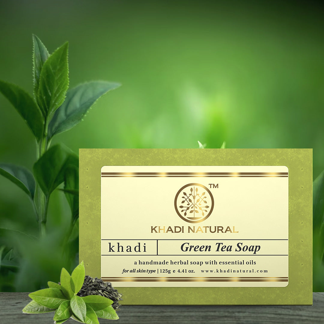 Khadi Natural Green Tea Soap 125 g