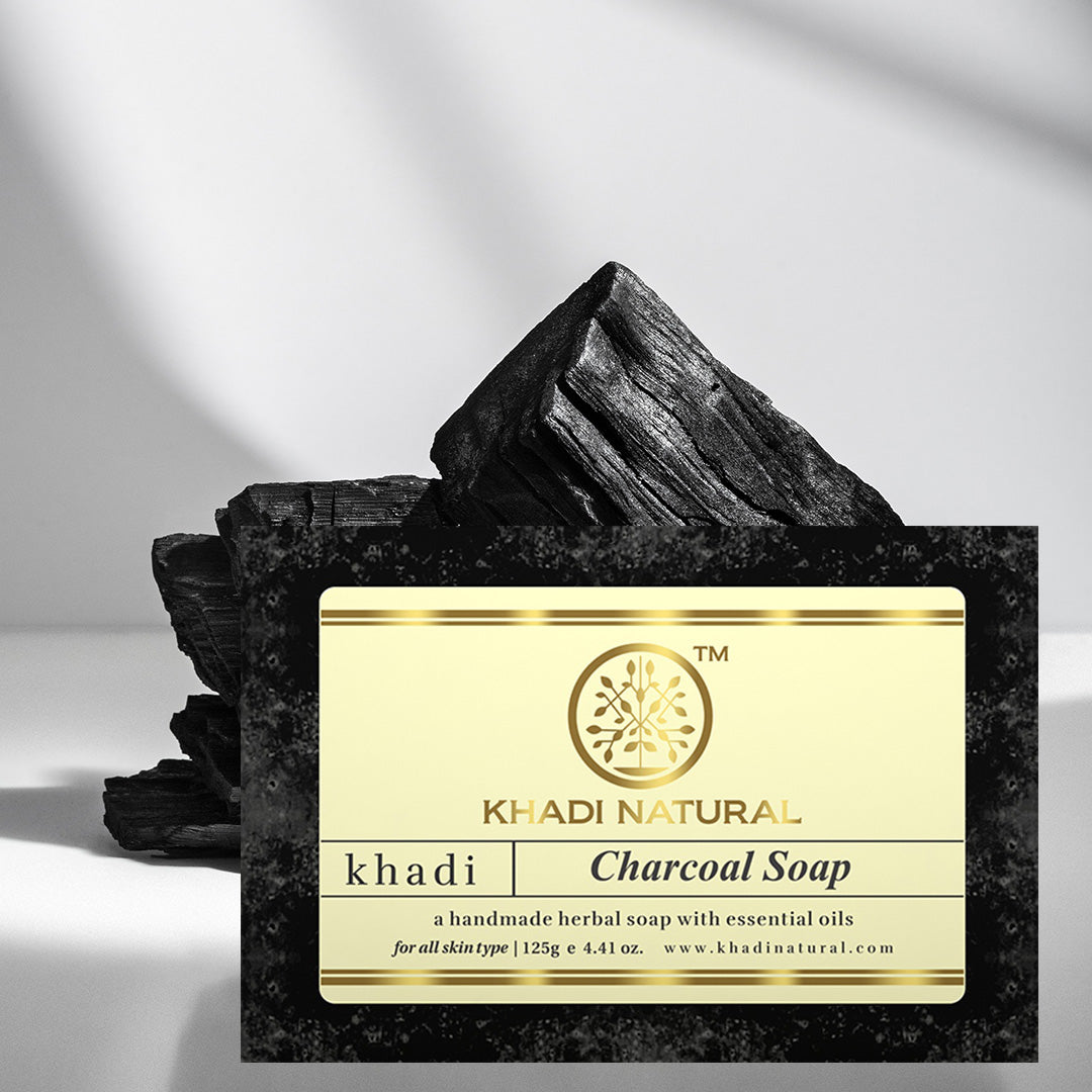 KHADI NATURAL CHARCOAL SOAP 125 g