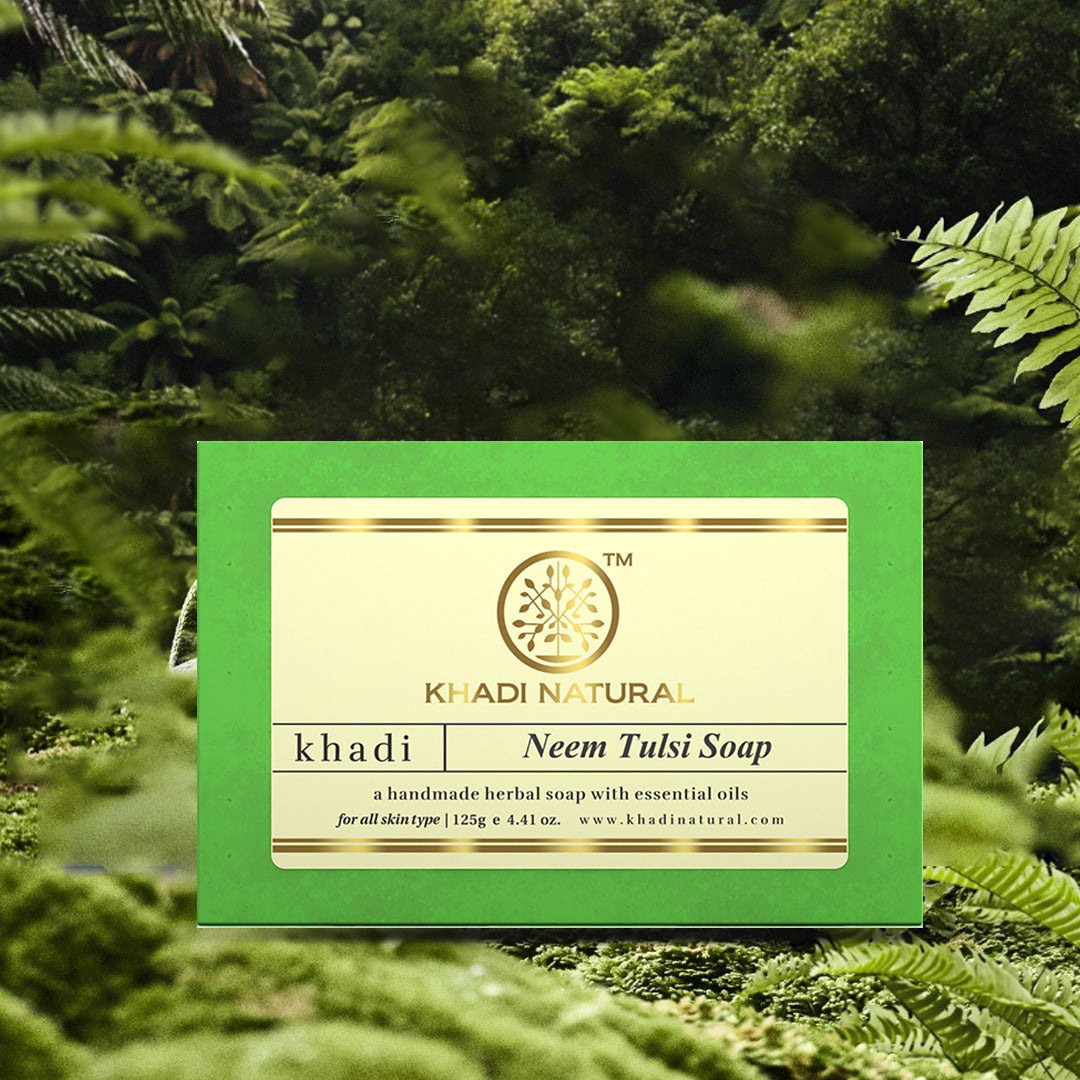 Khadi Natural Neem-Tulsi Soap 125g