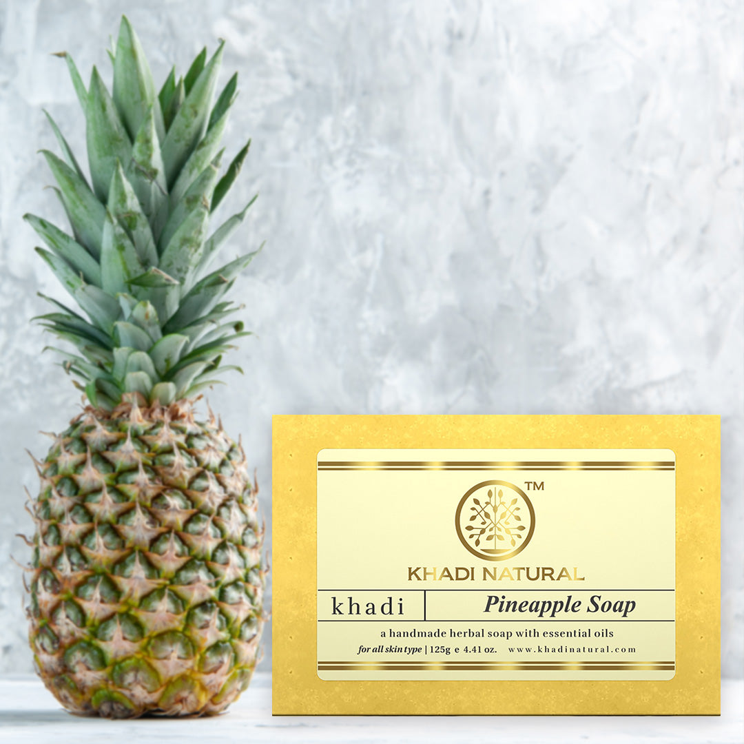 Khadi Natural Pineapple Soap 125g