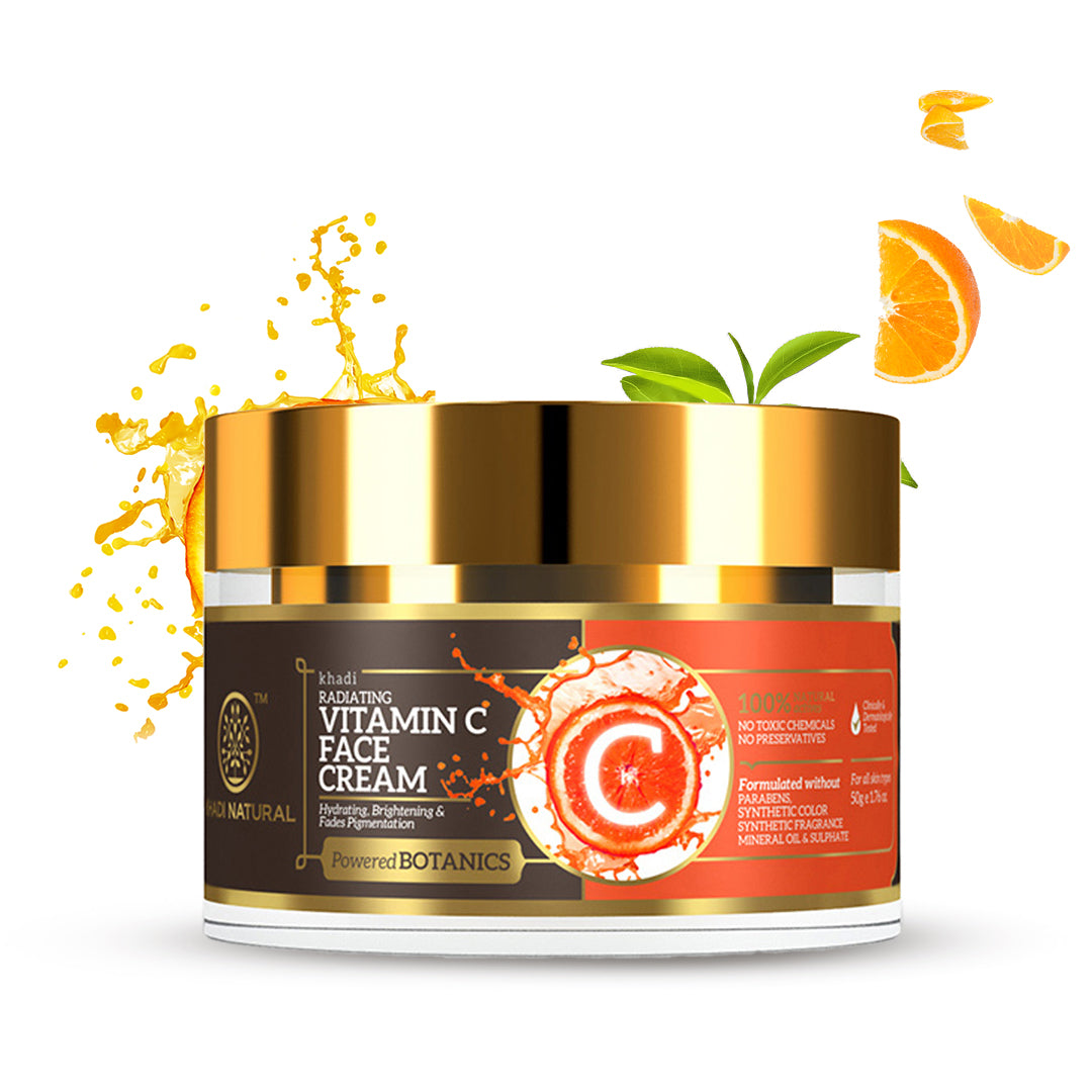 Khadi Natural Vitamin C Face Cream 50gm (BUY2GET2)