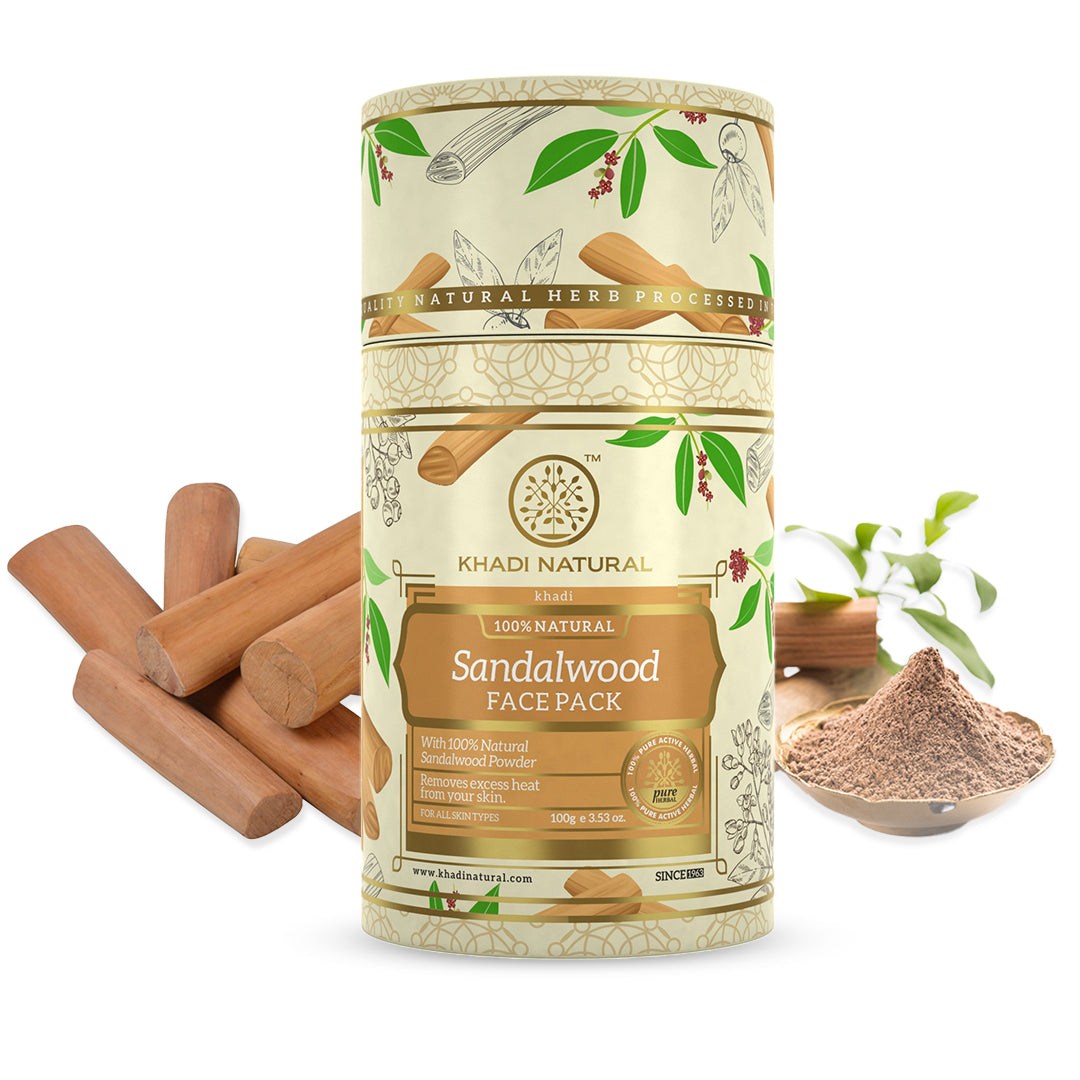 Khadi Natural Sandalwood Face Pack 100 g