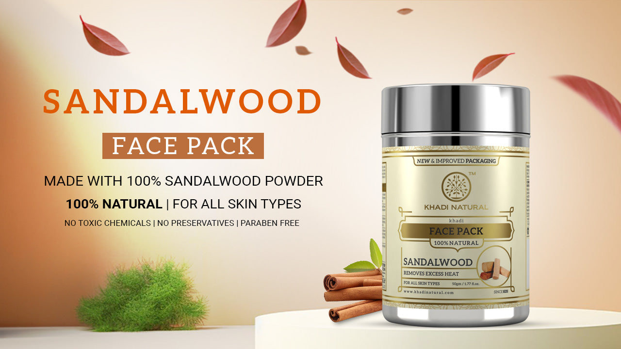 Khadi Natural Sandalwood Face Pack
