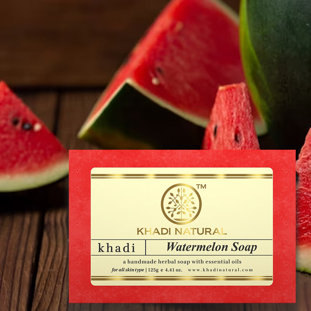 Khadi Natural Herbal Watermelon Soap 125 g