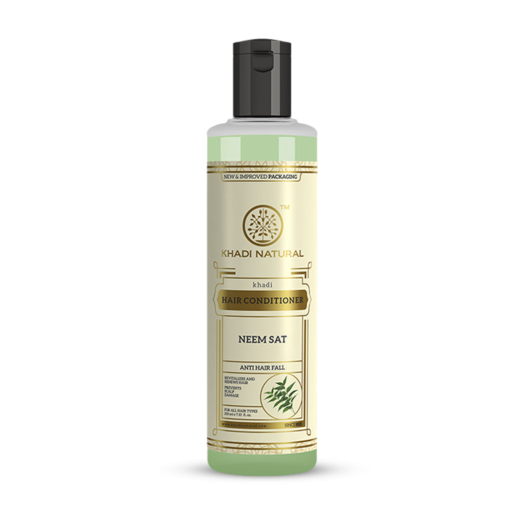 Khadi Natural Neem Sat Hair Conditioner 210ML (BUY1GET1)