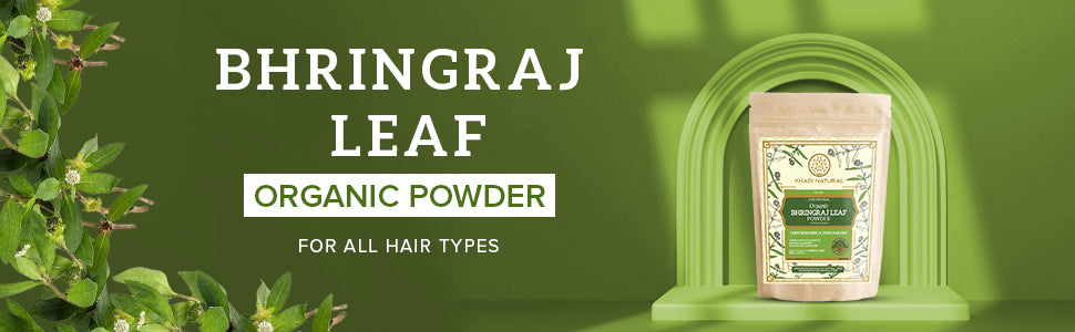 Organic Bhringraj Leaf Powder - 100% Natural-100 g