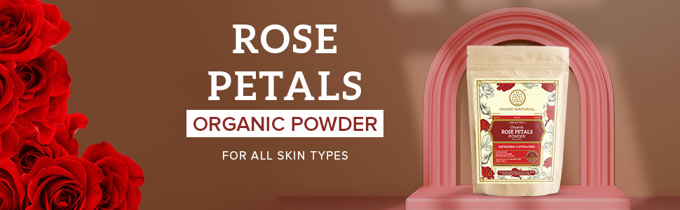 Organic Rose Petals Powder - 100% Natural-100 g