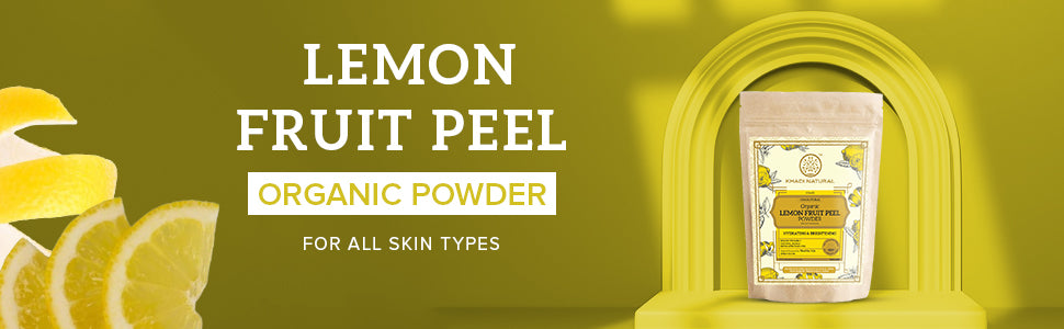 Organic Lemon Fruit Peel Powder - 100% Natural-100 g