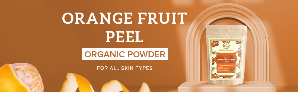 Organic Orange Peel Powder - 100% Natural - 100 g