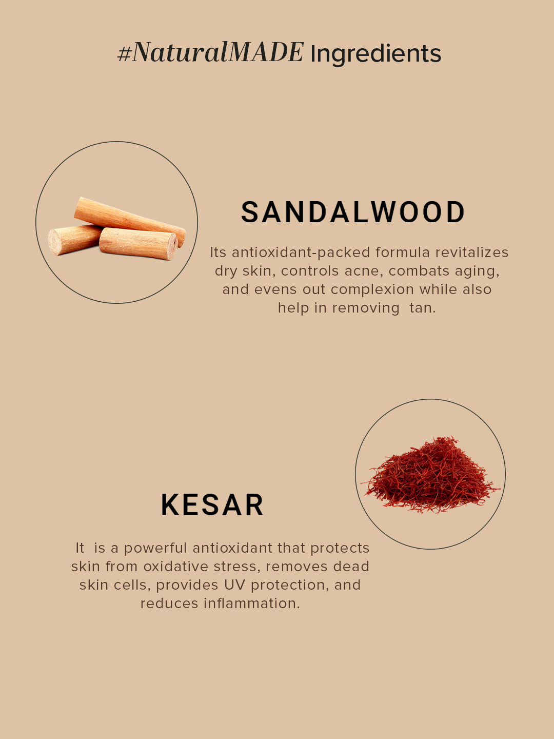 Khadi Natural Sandalwood and kesar Moisturizer- pack of 2 (Buy 5 Products & Get Rs.500 Off)