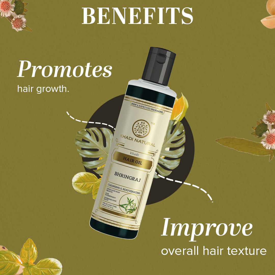 Khadi Natural Bhringraj Hair Oil