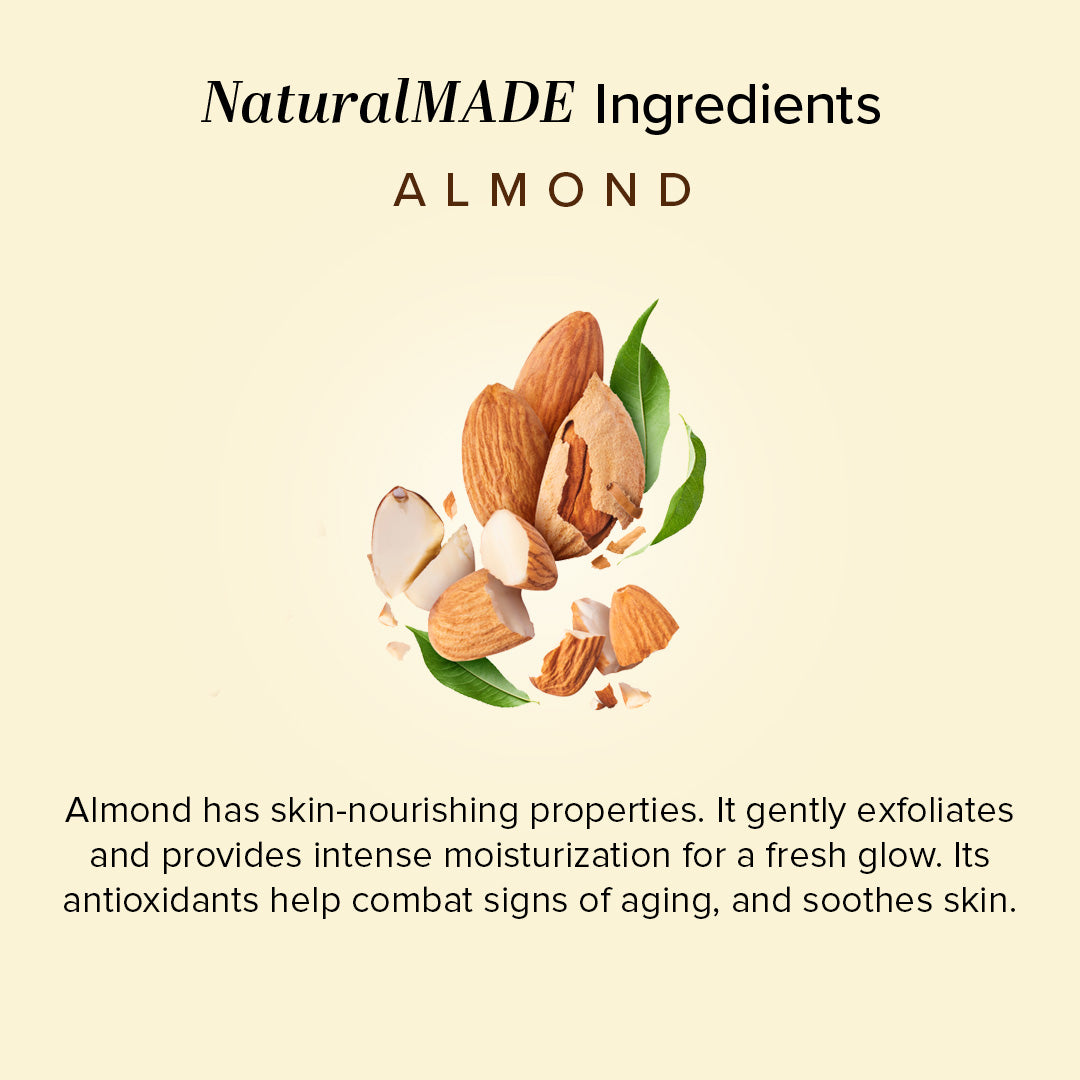 Khadi Natural Almond Soap (Pack of 3) (Buy 3 Products & Get Rs.300 Off)