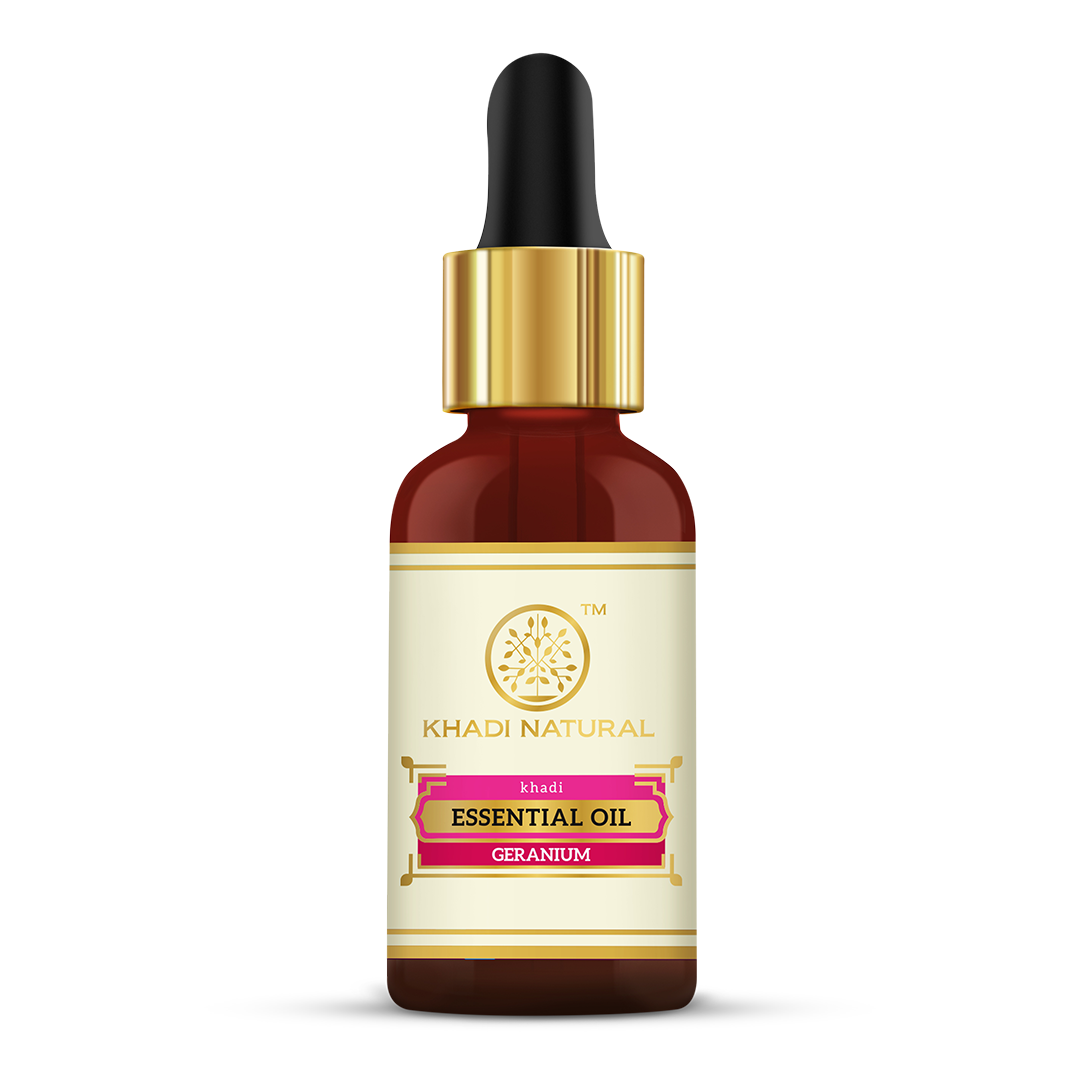 Khadi Natural Herbal Geranium Essential Oil