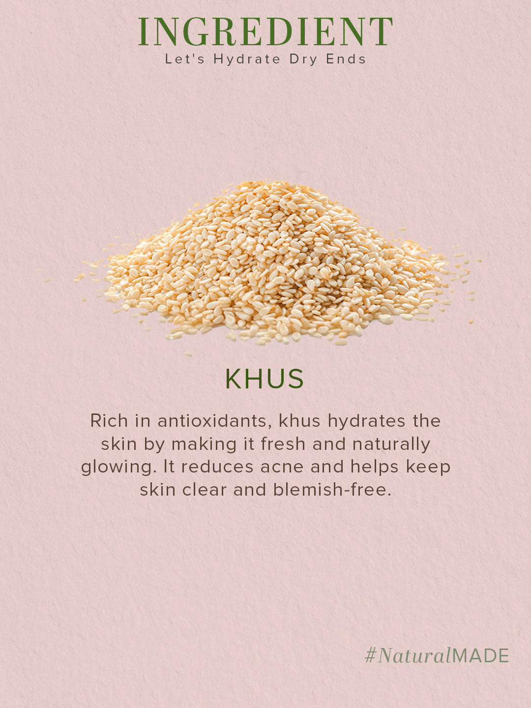 Khadi Natural Herbal Khus Soap