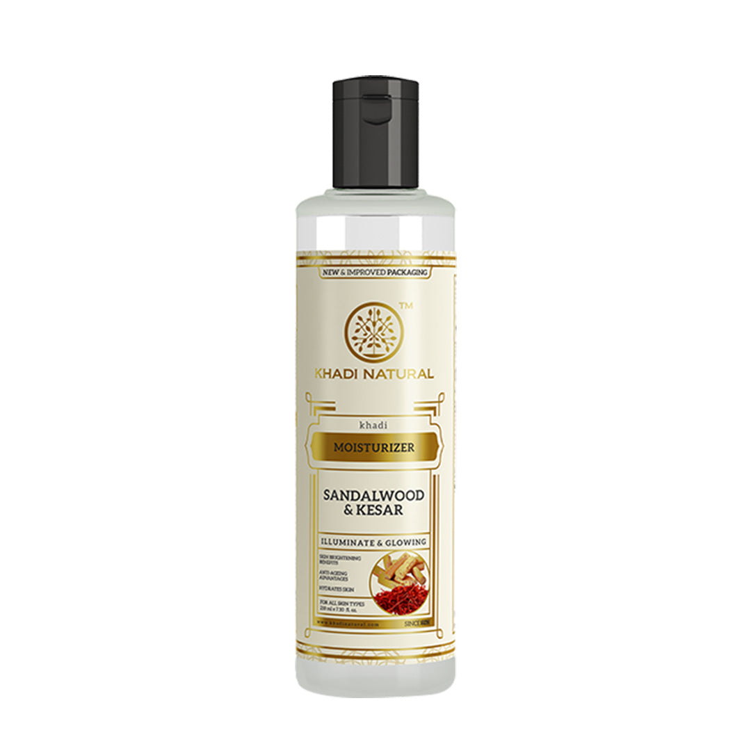 Khadi Natural Sandalwood & Kesar Moisturizer-210 ml